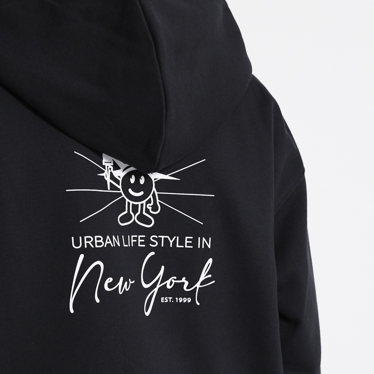 Printed hoodie "Logan"